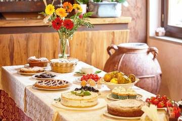 Breakfast buffet