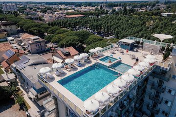 Rooftop pool