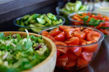 Breakfast buffet