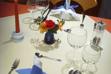 Couples dining