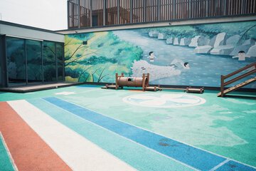 Children's play area - outdoor