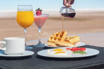 Breakfast area