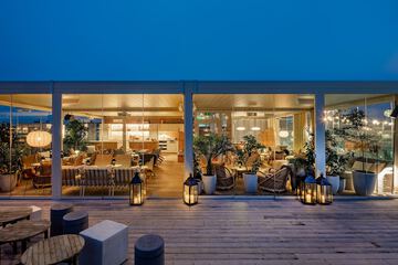 Rooftop terrace