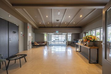 Interior entrance