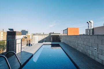 Rooftop pool