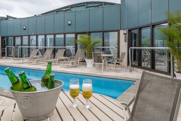 Rooftop pool