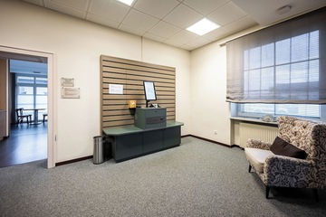 Check-in/check-out kiosk