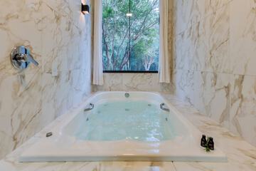 Private spa tub