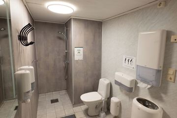 Shared bathroom