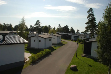 outside