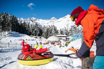 Snow tubing