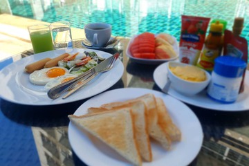 Breakfast area
