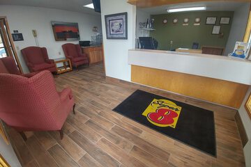Lobby sitting area
