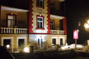 Front of property - evening/night