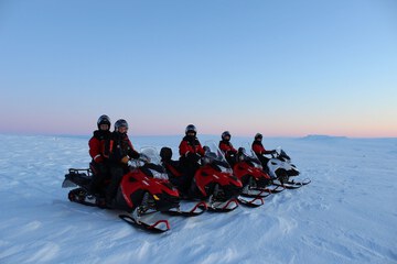 Snowmobiling