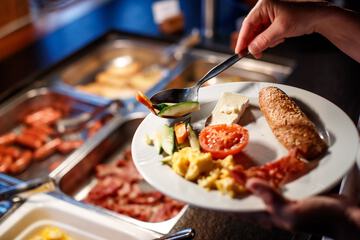 Breakfast buffet