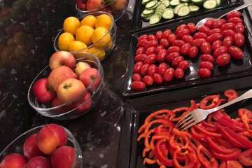 Breakfast buffet