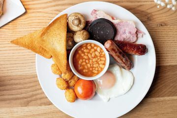 Breakfast area