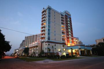 Front of property - evening/night