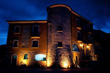 Front of property - evening/night