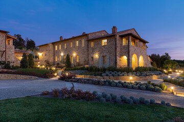Front of property - evening/night
