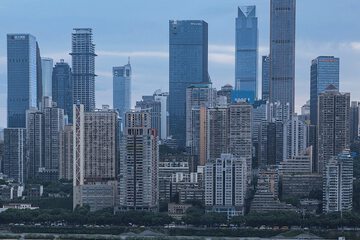 City view from property