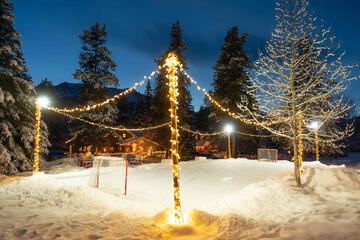 Ice skating