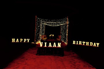 Birthday party area