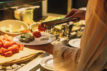 Breakfast buffet
