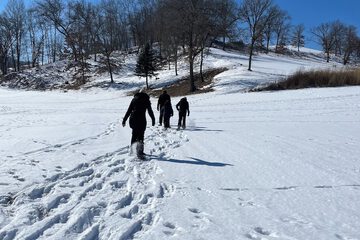 Snowshoeing