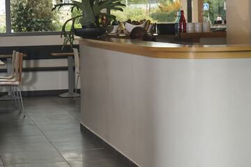 Interior entrance