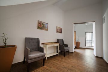 Interior entrance