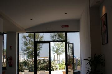 Interior entrance