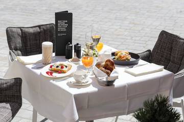 Breakfast area