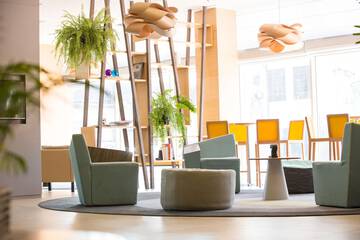 Lobby sitting area
