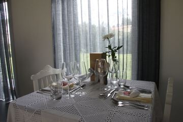 Couples dining