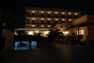 Front of property - evening/night