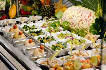 Breakfast buffet