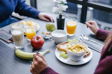 Breakfast area