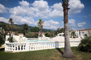 outside