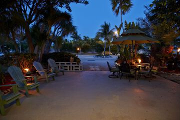 Front of property - evening/night