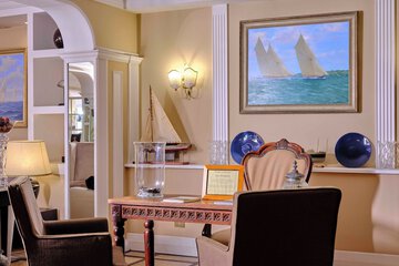 Lobby sitting area