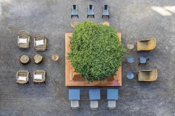 Aerial view