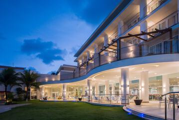 Front of property - evening/night