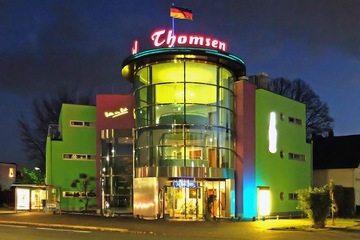 Front of property - evening/night