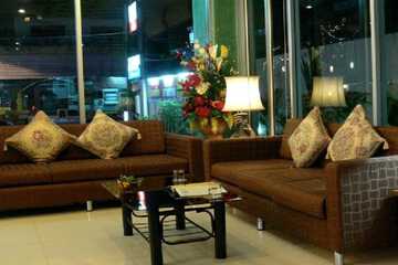 Lobby sitting area