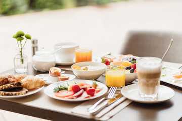 Breakfast area