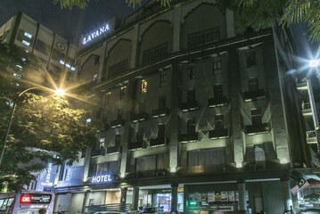 Front of property - evening/night