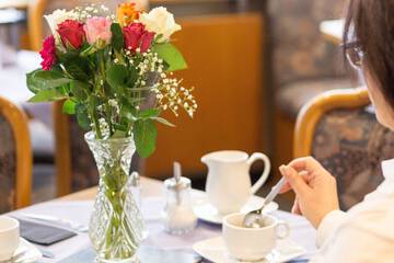 Breakfast area