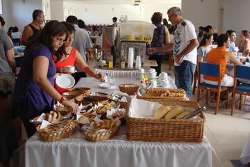 Breakfast area